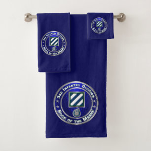 3. Infanterieabteilung Badhandtuch Set