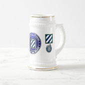 3. Infanterieabteilung Bierglas (VorderseiteRechts)