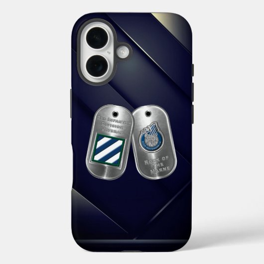 3. Infanterieabteilung Case-Mate iPhone Hülle (Rückseite)
