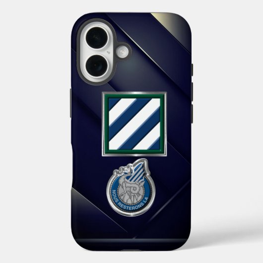 3. Infanterieabteilung Case-Mate iPhone Hülle (Rückseite)