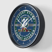 3. Infanterieabteilung Desert Storm Veteran Uhr (Winkel)