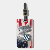 3. Infanterieabteilung Gepäckanhänger (Vorderseite vertikal)