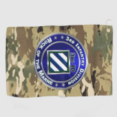 3. Infanterieabteilung Golfhandtuch (Horizontal)