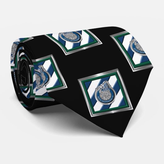 3. Infanterieabteilung Krawatte (Gerollt)