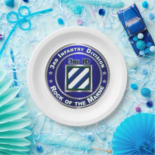 3. Infanterieabteilung Pappteller (Party)