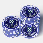 3. Infanterieabteilung Pokerchips (Stapel)