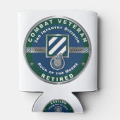 3. Infanterieabteilung Remüde Veteran Dosenkühler (Rückseite)