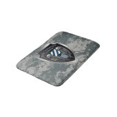3. Infanterieabteilung "Rock of the Marne" Badematte (Schrägansicht)