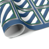 3. Infanterieabteilung - Silver Gerahmt Patch Wrap Geschenkpapier (Rolleneckpunkt)