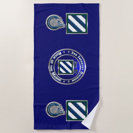 3. Infanterieabteilung Strandtuch (Vorderseite)