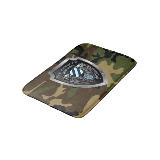 3. Infanterieabteilung Veteran Badematte (Schrägansicht)