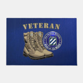 3. Infanterieabteilung Veteran Fußmatte (Vorderseite)