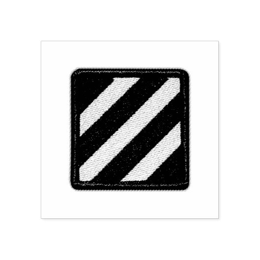 3. Infanterieabteilung veterans vets LRP Recon Gummistempel (Prägung)