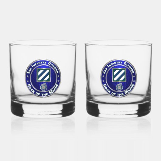 3. Infanterieabteilung Whiskyglas (Vorderseite)
