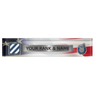3. Infanteriedivision - 3. ID Namensplakette