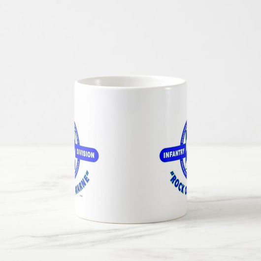 3. INFANTERIEDIVISION " FELSEN Des MARNES " Kaffeetasse (Mittel)