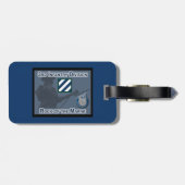 3. Infanteriedivision Gepäckanhänger (Rückseite horizontal)