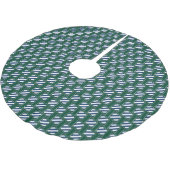 3. Infanteriedivision Polyester Weihnachtsbaumdecke (Schrägansicht)