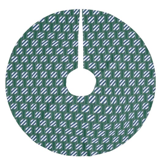 3. Infanteriedivision Polyester Weihnachtsbaumdecke (Vorderseite)