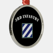 3. Infanteriedivision Silbernes Ornament (Rechts)