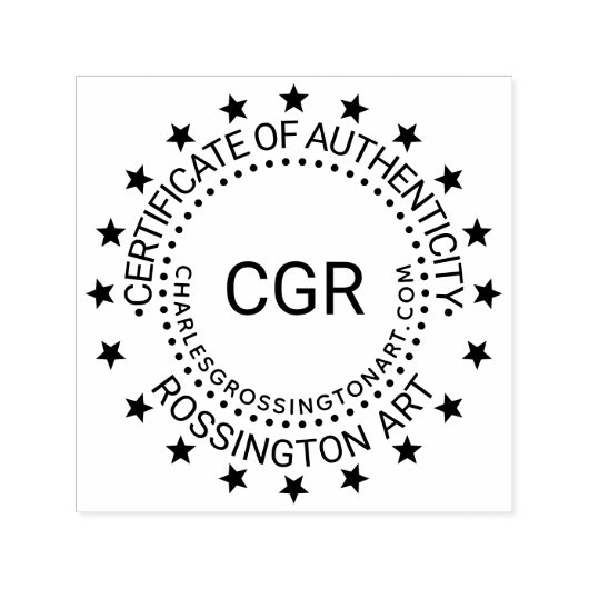 3 Initial Certificate of Authenticity Name URL #5 Permastempel (Design)