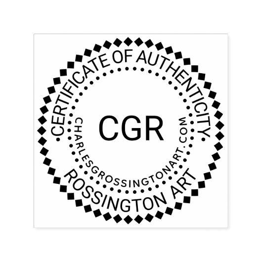 3 Initial Certificate of Authenticity Name URL #6 Permastempel (Design)