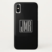 3 Initialmonogramm | Schwarz/Weiß (oder Farbtöne)