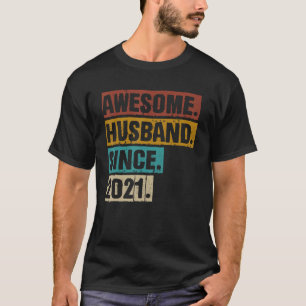 3. Jahr Hochzeit Jahrestag Epic Phantastisch Husba T-Shirt