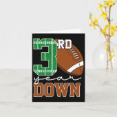 3. Jahr nach der Fußballweltmeisterschaft über 3.  Karte (Gelbe Blume)