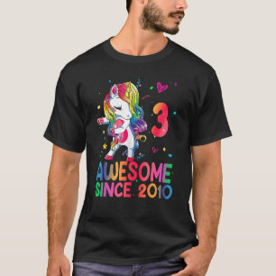 3 Jahre alte Mädchen Phantastisch seit 2020 Niedli T-Shirt