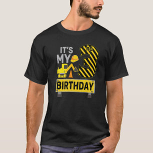 3 Jahre alter Junge Es ist mein 3. Geburtstagsbau T-Shirt