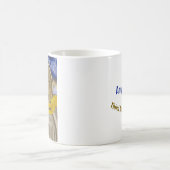3 Jahre INDIVIDUELLE NAME OM Jubiläumsfeier Kaffeetasse (Mittel)