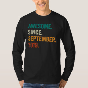 3 Jahre Phantastisch seit September 2019 3. Geburt T-Shirt