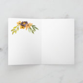 3-jährige Jubiläumskarte Karte (Innenseite)