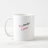 3-jähriger Exraucher Kaffeetasse (Links)