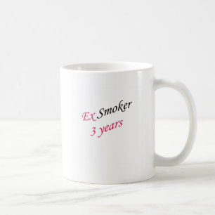 3-jähriger Exraucher Kaffeetasse