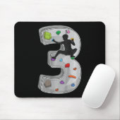 3-jähriges Kletterabenteuer zum 3. Geburtstag C Mousepad (Mit Mouse)