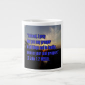3 John 1:2 WEBU-Tasse Jumbo-Tasse (Vorderseite)