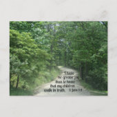 3. John 1:4 Postkarte (Vorderseite)