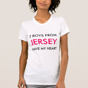 3 JUNGEN VON, JERSEY, HABEN MEIN HERZ T-Shirt