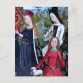 3 Jungfrauen Märtyrer in einem Garten (Einzelheite Postkarte (Vorderseite)