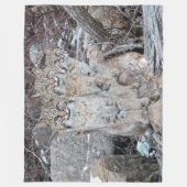 3 KABELN FLEECEDECKE (Vorderseite)