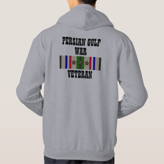 3 KAMPAGNSTERN / GOLFKRIEG VETERAN HOODIE (Rückseite)
