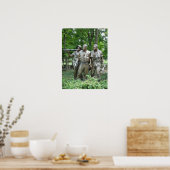 3 Kampf Männer Poster (Küche)