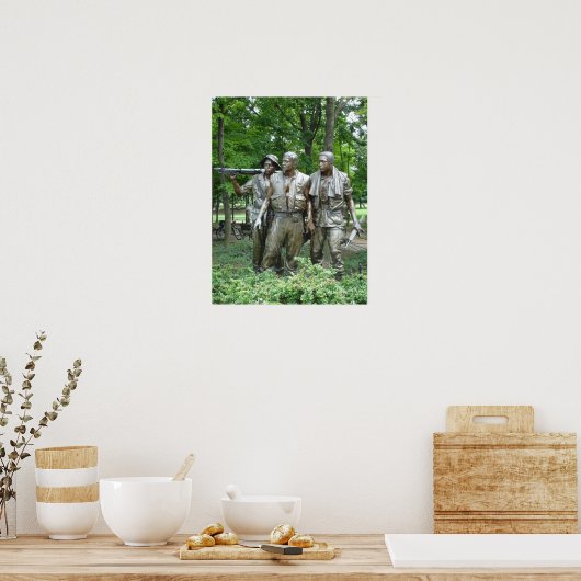 3 Kampf Männer Poster (Küche)