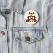 3 Kampf-Schädel-Tätowierung Button (Beispiel)