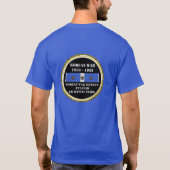 3 KAMPFSTERNE KOREANER KRIEG VETERAN T-Shirt (Rückseite)
