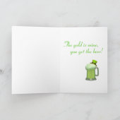 3. Karte Bulldoggen-St. Patricks Tages (Innenseite)