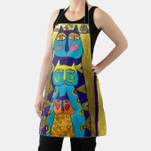 3 Katze Schürze (InSitu)