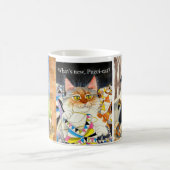 3 Katzenbilder alberne Tasse, Super-Size Kaffeetasse (Mittel)